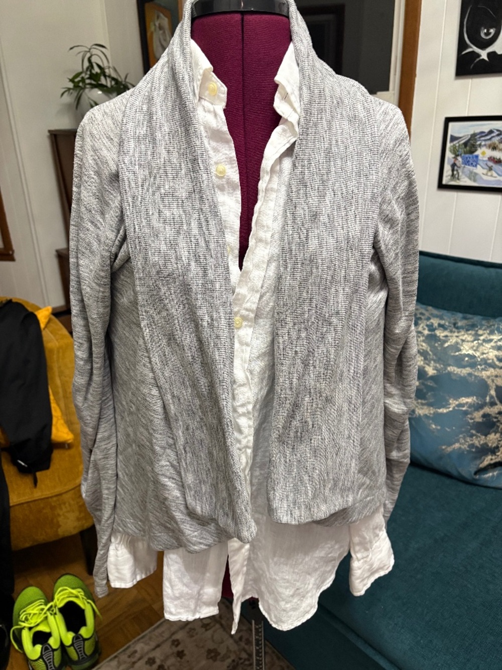 Women’s ATHLETA Gray Cardigan